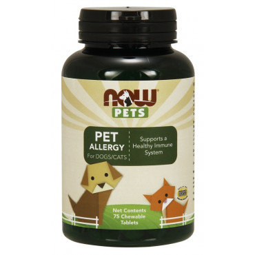 Pets, Pet Allergy - 75 chewable tablets
