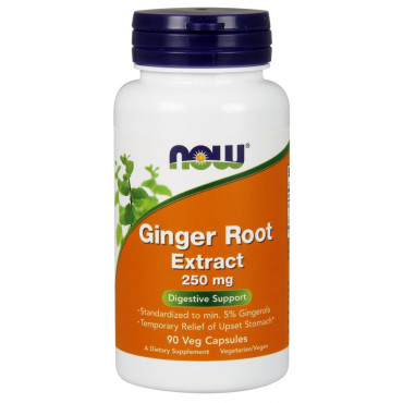 Ginger Root Extract, 250mg - 90 vcaps