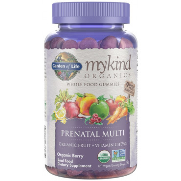 Mykind Organics Prenatal Multi Gummies, Organic Berry - 120 vegan gummy drops