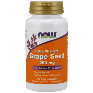 Grape Seed, 250mg Extra Strength - 90 vcaps