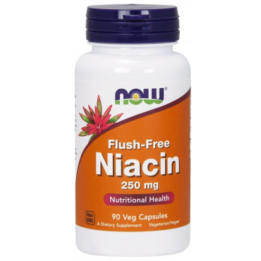 Niacin Flush-Free, 250mg - 90 vcaps