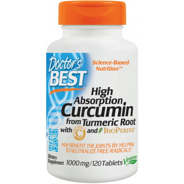 High Absorption Curcumin From Turmeric Root with C3 Complex & BioPerine