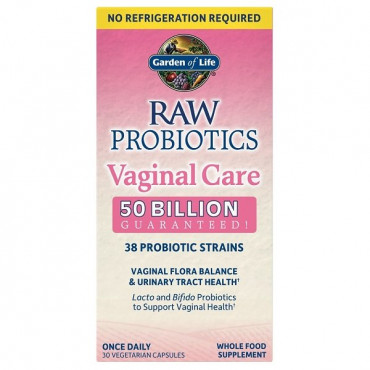 Raw Probiotics Vaginal Care (Shelf-Stable) - 30 vcaps