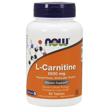 L-Carnitine, 1000mg - 50 tabs