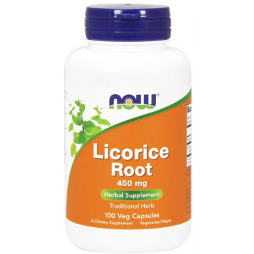 Licorice Root, 450mg - 100 vcaps