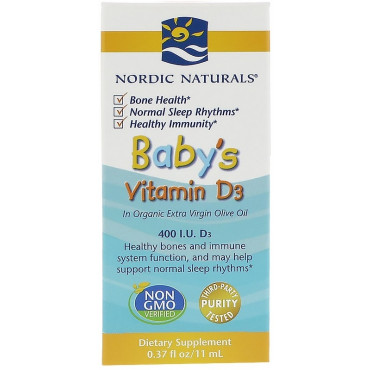 Baby's Vitamin D3, 400 IU - 11 ml.