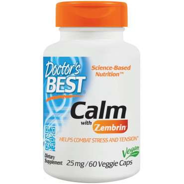 Calm with Zembrin, 25mg - 60 vcaps