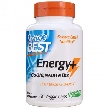Energy + CoQ10, NADH & B12 - 60 vcaps