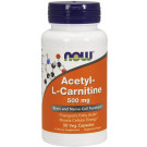 Acetyl-L-Carnitine, 500mg - 50 vcaps