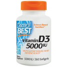 Vitamin D3, 5000 IU - 360 softgels