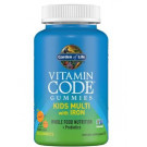 Vitamin Code Kids Multi with Iron Gummies, Orange - 90 gummies