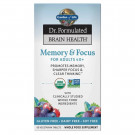 Dr. Formulated Memory & Focus for Adults 40+ - 60 vegetarian tablets