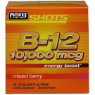 Vitamin B-12 Shots, 10.000mcg - 12 x 15 ml.