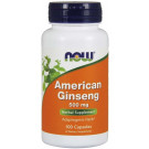American Ginseng, 500mg - 100 vcaps