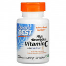 High Absorption Vitamin C with PureWay-C, 500mg - 60 tablets